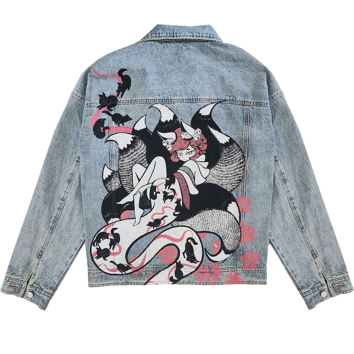 Gucci Snake custom denim jacket  Custom denim jacket, Painted